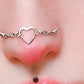 Heart Nose Chain