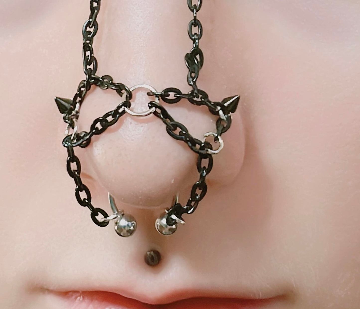 All Chained Up Nose Chain